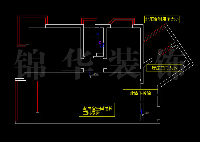 世茂濱江2棟3單元3102室 戶型